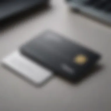 Visual representation of the Apple Card interface highlighting user management features