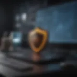 A graphical representation of Mac security features.