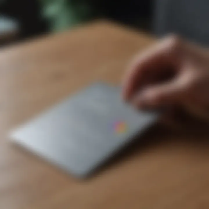 Diagram outlining the application process for Apple Card