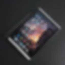 Close-up view of the Apple iPad Seventh Generation showcasing its sleek design and features