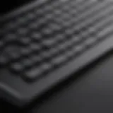 Sleek and sophisticated Apple Keyboard with Touch Bar