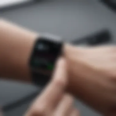 Apple Mobile Watch showcasing advanced health monitoring features