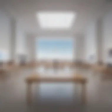 Fusion of Design and Technology Architectural Marvel of Apple Store Interior