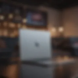Current MacBook models on display