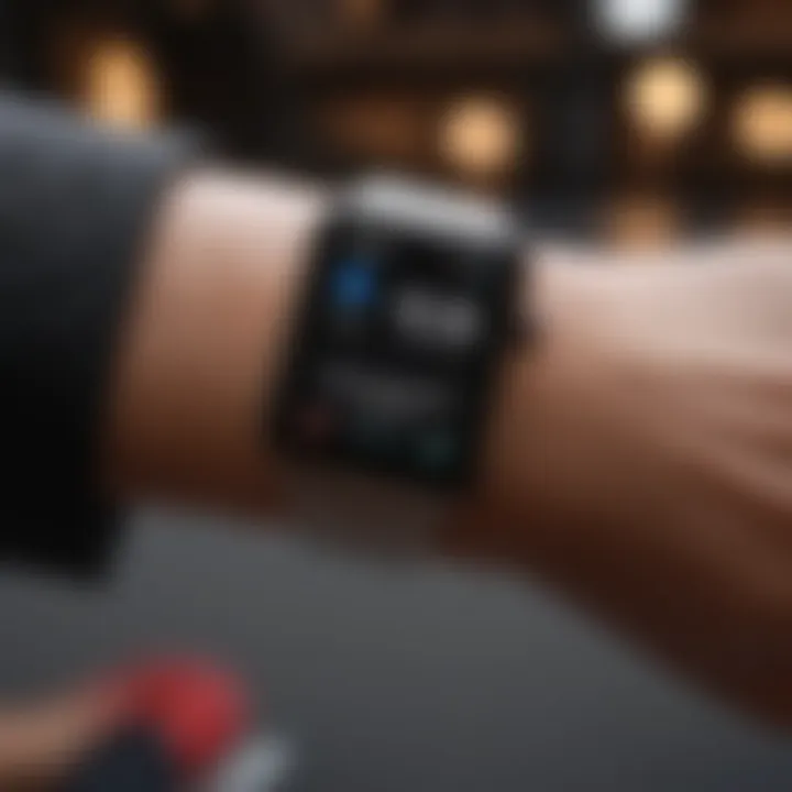 Sleek and Functional Apple Watch Wristband