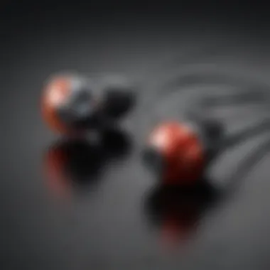 Diverse Color Options of In-Ear Headphones Diverse selection of in-ear headphones with various color options.