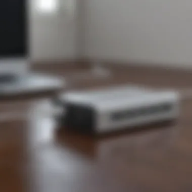 Sleek USB Hub for Enhanced Connectivity Sleek USB hub designed for iMac