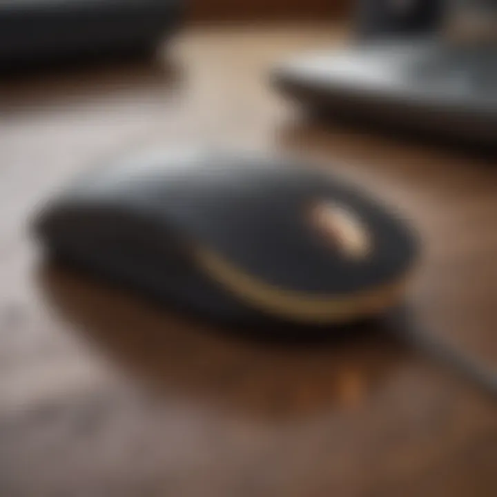 Wireless mouse featuring sleek design