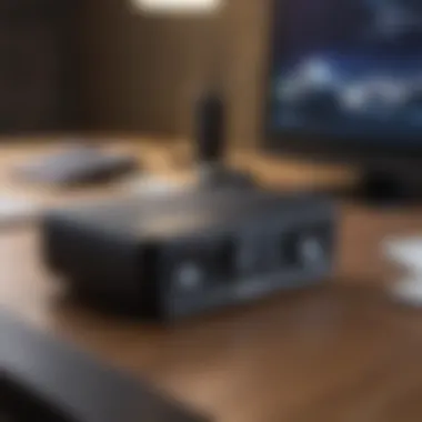 User navigating through Elgato docking station features