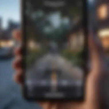 Navigating Reset Options on iPhone User navigating reset options on iPhone