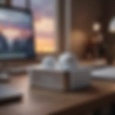 Setting Up iCloud Visual representation of iCloud settings