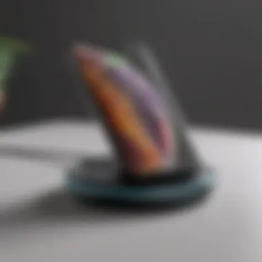 Sleek Design of Wireless Chargers for iPhone 12 An elegant wireless charger designed for iPhone 12