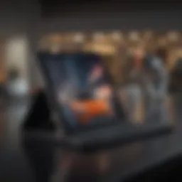 A selection of iPad models showcased with various accessories
