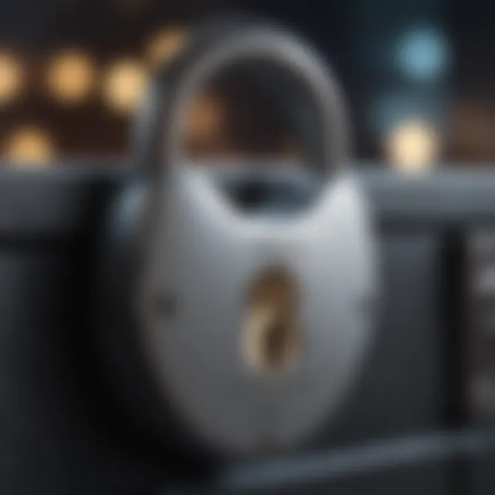 Data Erasure Padlock