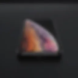 Elegant iPhone X in Black