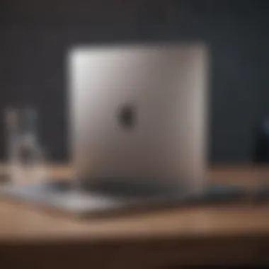 Elegant MacBook Pro showcasing sleek design