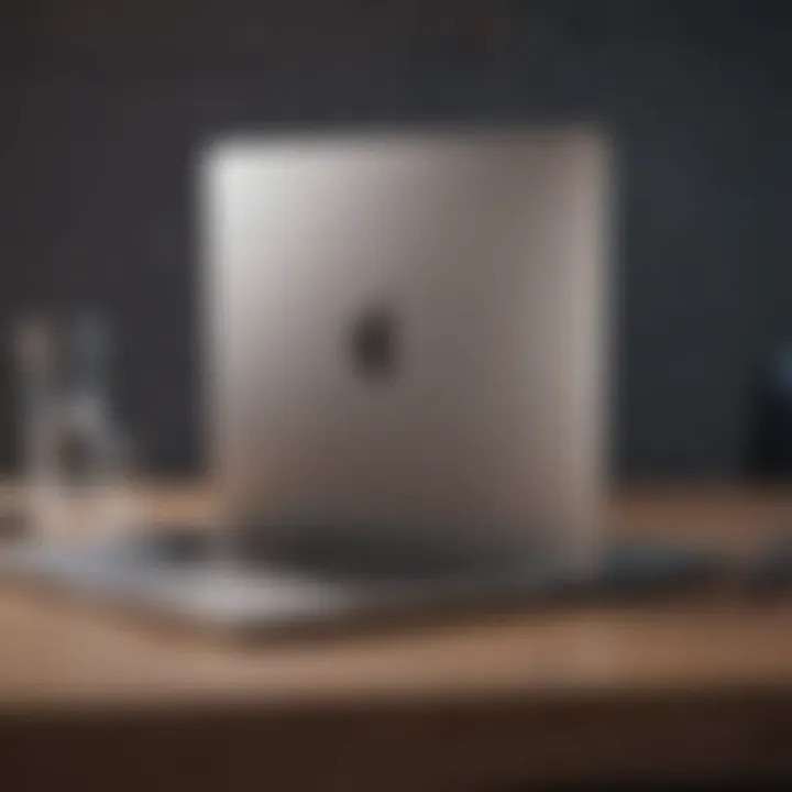 Elegant MacBook Pro showcasing sleek design