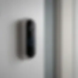Elegantly designed Apple Home Security Doorbell