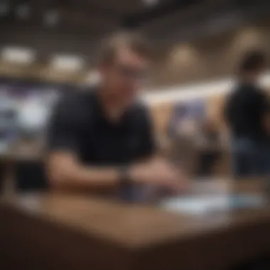 Tech Enthusiast's Haven Engaging Customer Experience at Apple Store