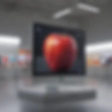 Cutting-Edge Apple Products Display