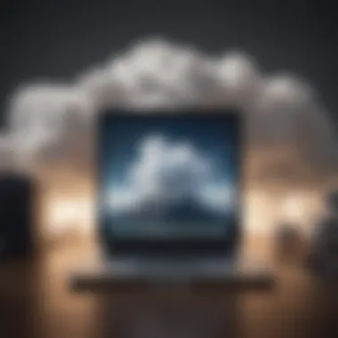 Accessing Cloud Storage on Apple Devices A user accessing cloud storage on an Apple device