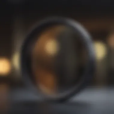 Abstract ND filter with sleek design