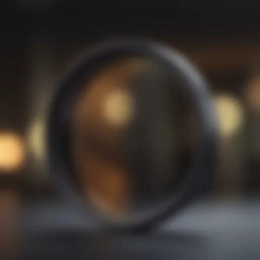 Abstract ND filter with sleek design