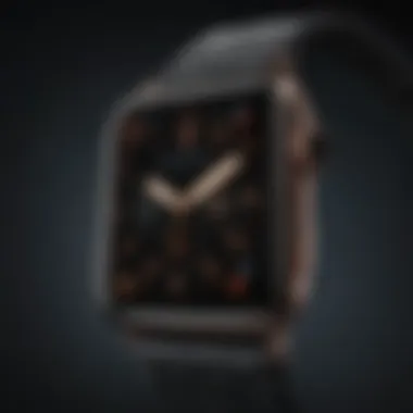 Vibrant selection of clock face styles for Apple Watch