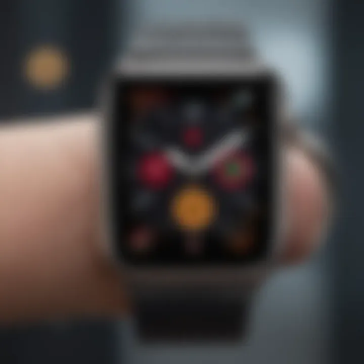 A collage of third-party apps enhancing the Apple Watch face experience.