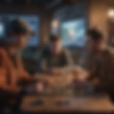 Social Interaction in Multiplayer Social interaction during a multiplayer session