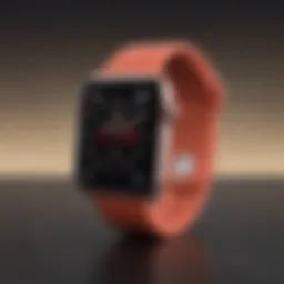 Refurbished Apple Watch SE showcasing its sleek design and vibrant display.