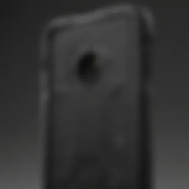 Sleek design of the OtterBox Grip showing its ergonomic contours