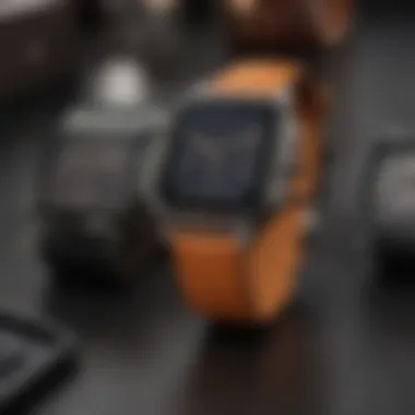 A visual comparison of Hermès Apple Watch with other luxury watches in the market.