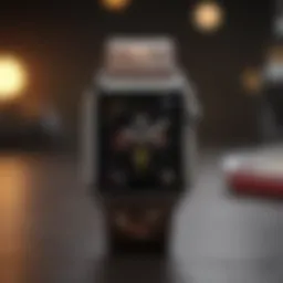 Quirky Apple Watch Band with Cartoon Character Design