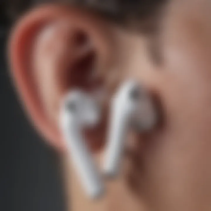 Sleek design and advanced features of Apple AirPods