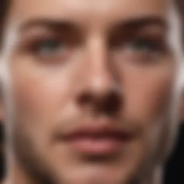 An instructional graphic depicting the face blurring technique.