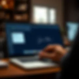 Digital signature management interface on Mac