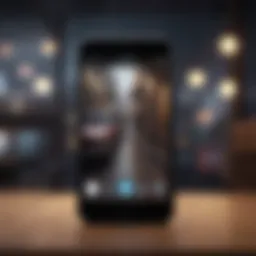 Recent Deleted folder interface on iPhone