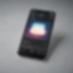 A visual representation of iCloud's interface showing storage options and features.
