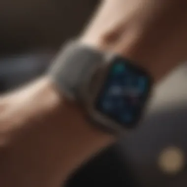 Innovative Apple Watch band for athletes