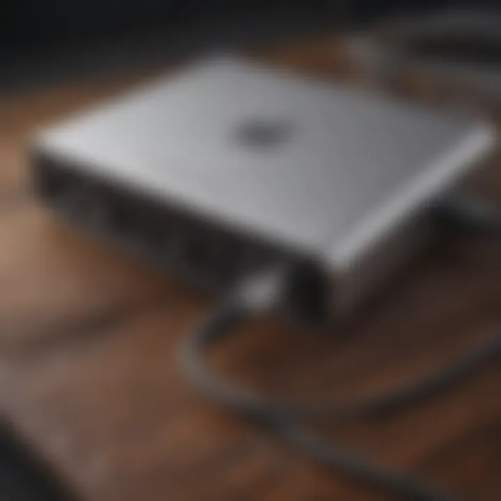 Innovative adaptor with multiple ports for MacBook Pro