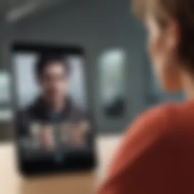 Innovative Video Chat Interface for Apple Devices