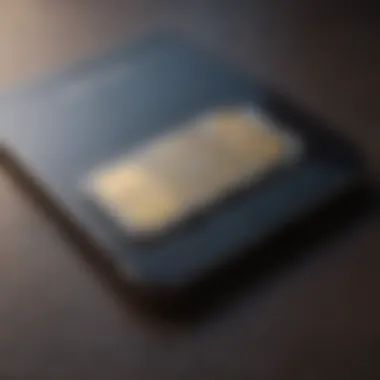 iPhone SIM card tray