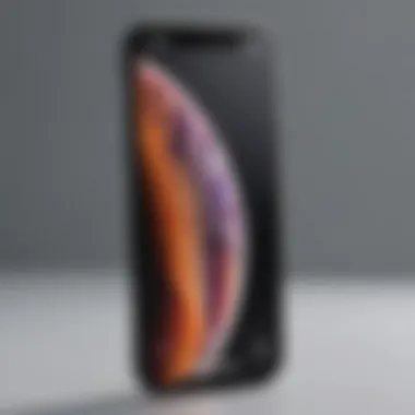 Sleek and Modern Aesthetic of iPhone XII Elegant design of the iPhone XII showcasing its sleek lines and premium finish.