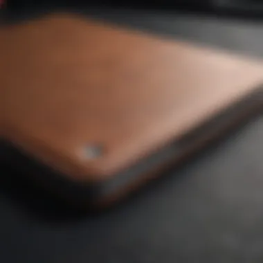 Luxurious Leather MacBook Air Cover