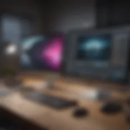 Visual representation of macOS interface evolution