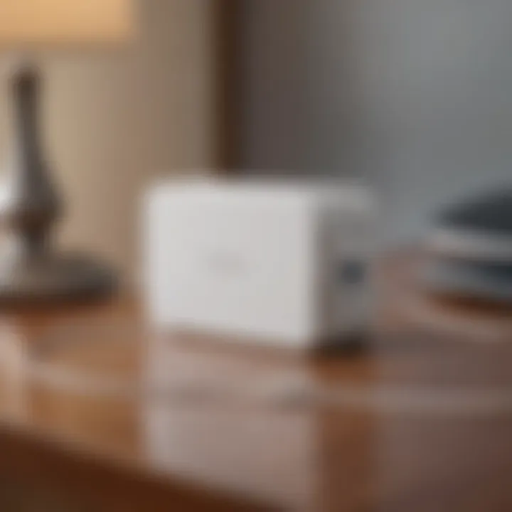 Sleek Magsafe Charger Bank in Elegant Setting