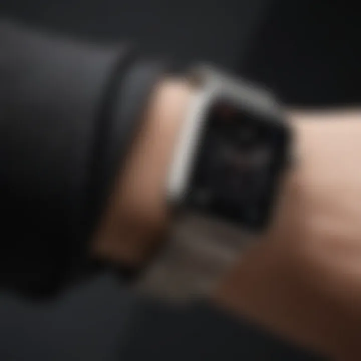 Modern Titanium Link Apple Watch Strap