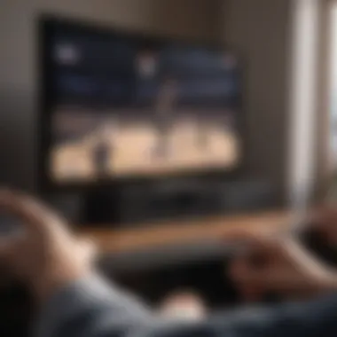 Immersive NBA Game Viewing Experience on Apple TV