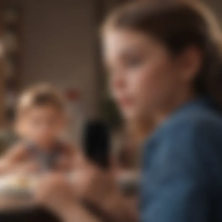 Parental control features on iPhone